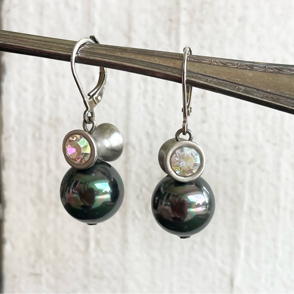 ARTISAN Brutalist Pierced Earring Dangles - Picture 1 of 7
